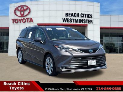 Certified 2023 Toyota Sienna Platinum