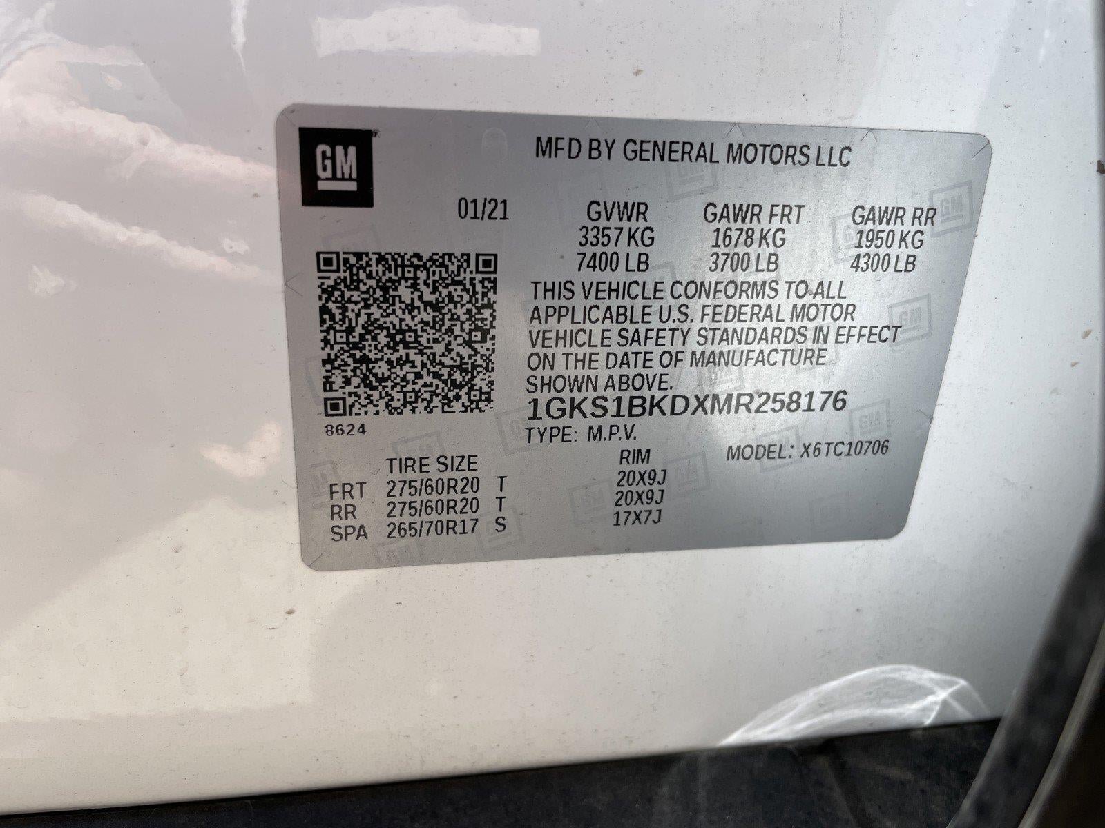 Used 2021 GMC Yukon SLT RWD image 11