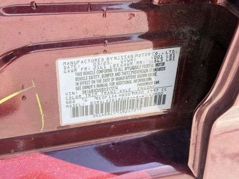 Used 2025 Nissan Sentra SV FWD image 19