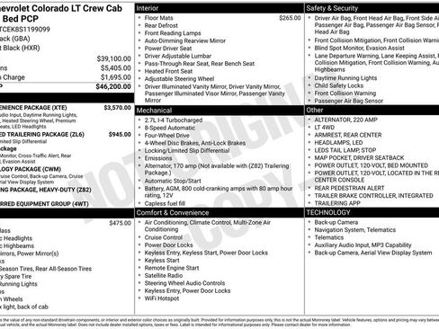 Used 2025 Chevrolet Colorado LT w/ LT Convenience Package AWD/4WD image 4