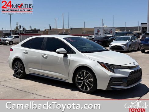 Used 2020 Toyota Corolla SE w/ Carpet Mat Package (TMS) FWD image 1