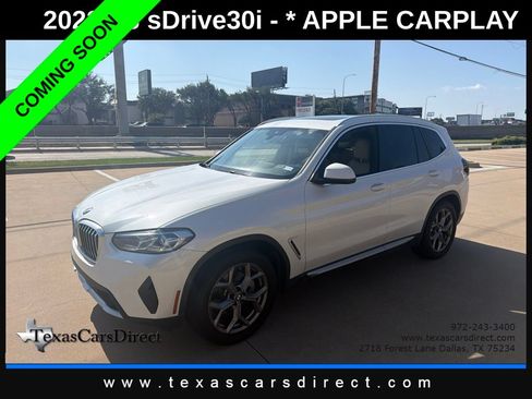 Used 2022 BMW X3 sDrive30i w/ Premium Package 2 RWD image 2