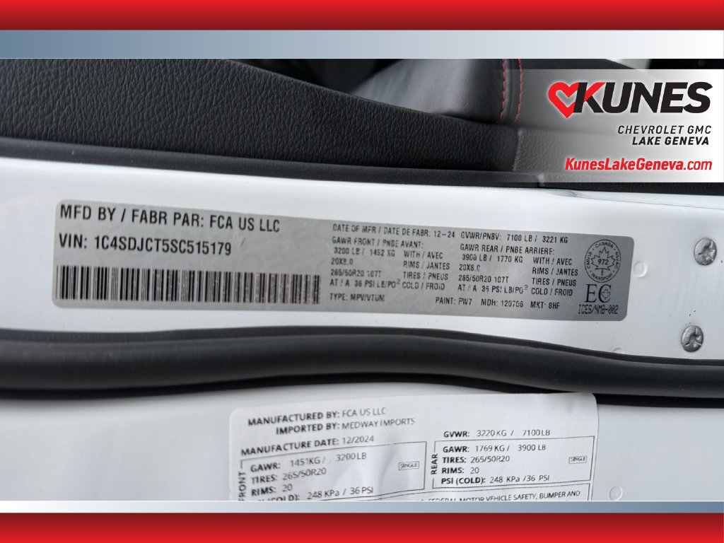Used 2025 Dodge Durango R/T AWD/4WD image 45