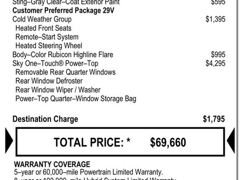 Used 2023 Jeep Wrangler Unlimited Rubicon 4xe w/ Cold Weather Group image 24