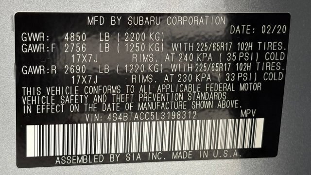 Used 2020 Subaru Outback Premium AWD/4WD image 43