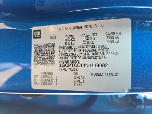 Certified 2022 Chevrolet Colorado LT w/ Luxury Package AWD/4WD image 38