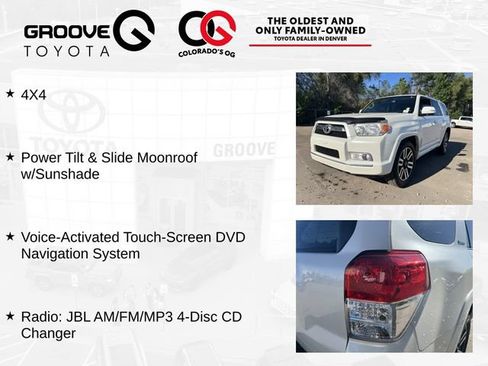 Used 2013 Toyota 4Runner Limited AWD/4WD image 4