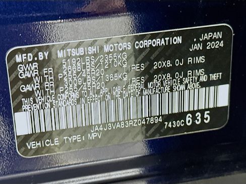 Used 2024 Mitsubishi Outlander SE image 12