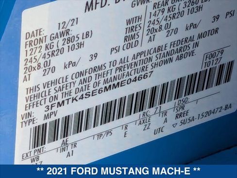 Certified 2021 Ford Mustang Mach-E GT image 23