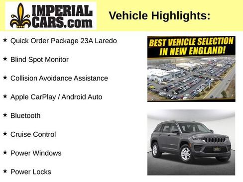 Used 2023 Jeep Grand Cherokee Laredo AWD/4WD image 8