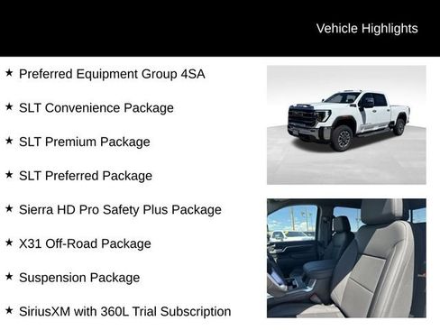 New 2026 GMC Sierra 2500 SLT w/ SLT Premium Package AWD/4WD image 8