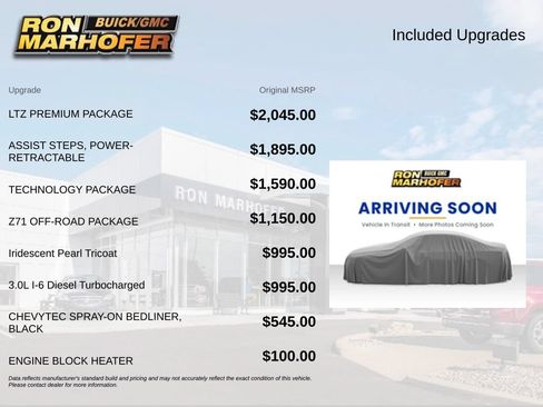 Used 2025 Chevrolet Silverado 1500 LTZ w/ LTZ Premium Package AWD/4WD image 2