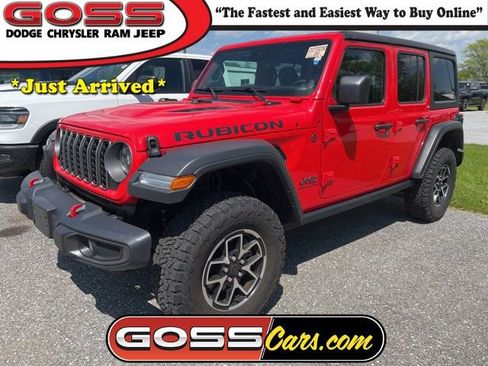 Used 2025 Jeep Wrangler Unlimited Rubicon AWD/4WD image 1