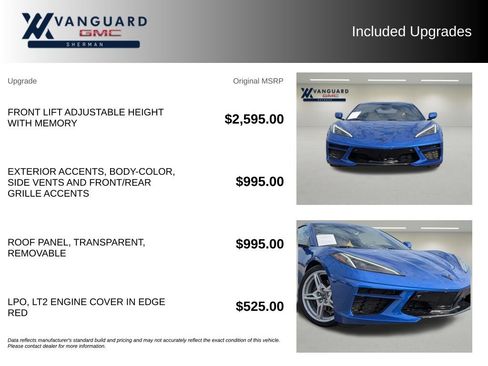 Used 2023 Chevrolet Corvette Stingray Preferred Cpe w/ 2LT RWD image 9