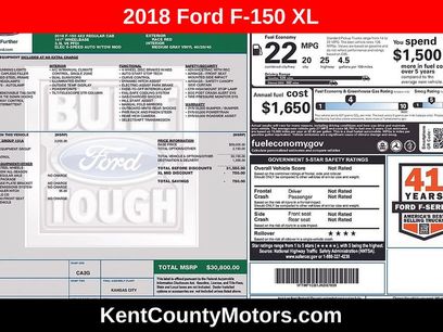 Used 2018 Ford F150 XL w/ Equipment Group 101A Mid