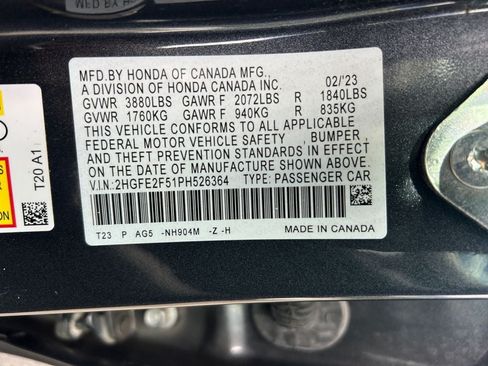 Used 2023 Honda Civic Sport image 37