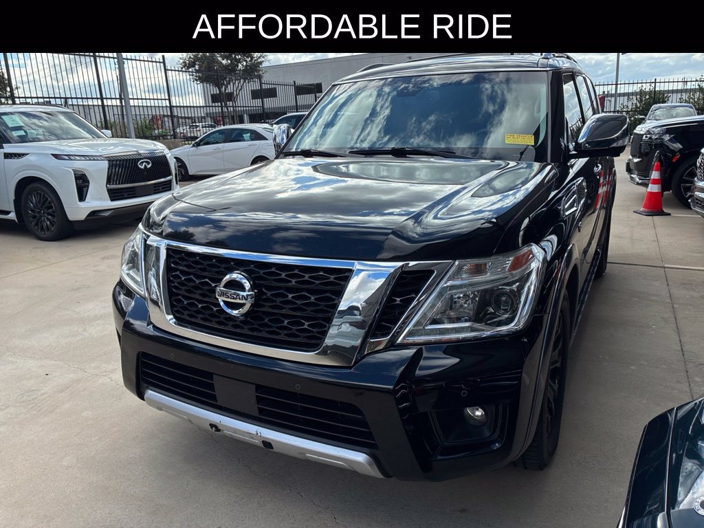 Used 2017 Nissan Armada Platinum w/ Captain Seat Package RWD image 4
