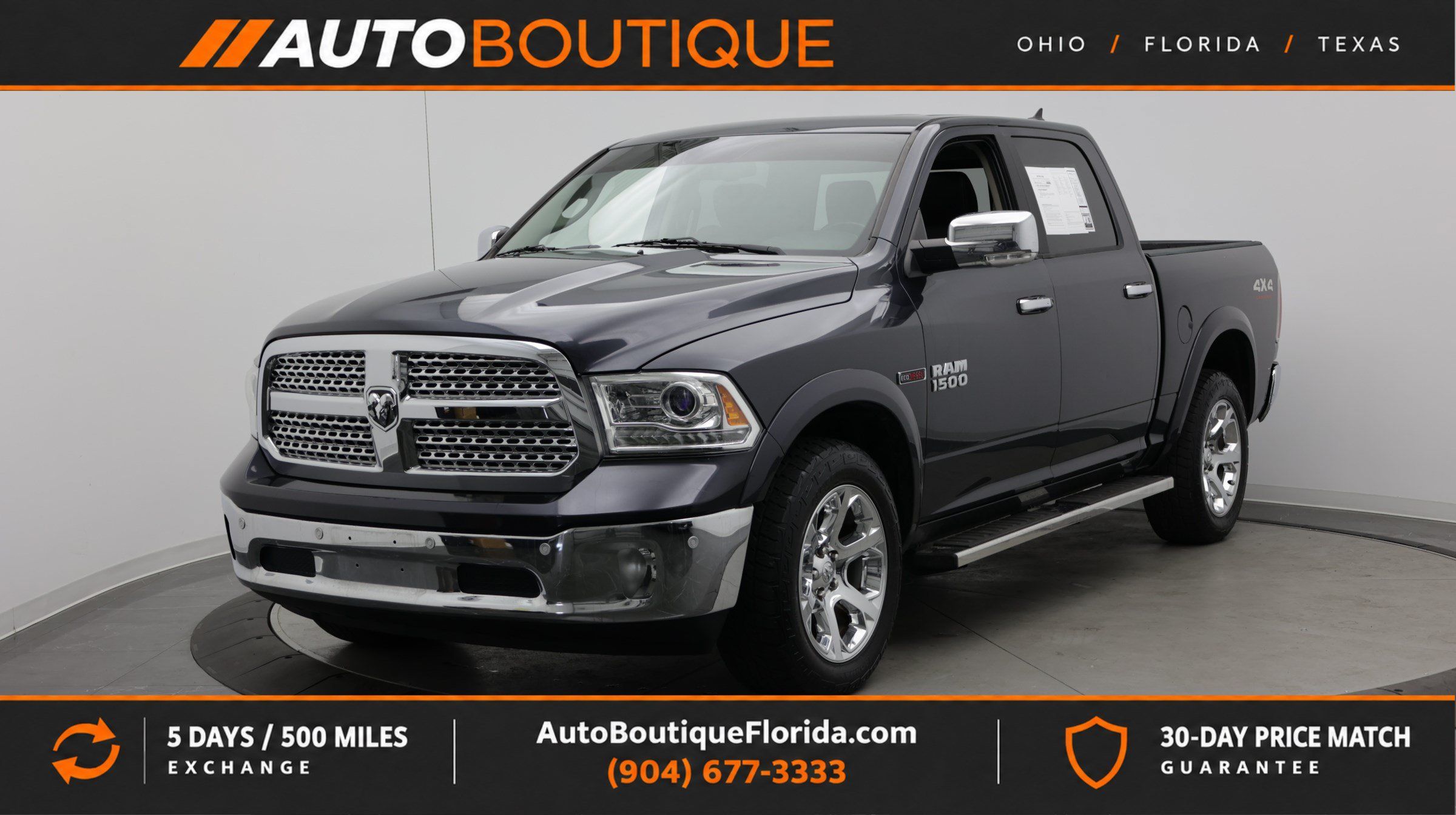 Used 2017 RAM 1500 Laramie w/ Convenience Group AWD/4WD image 1