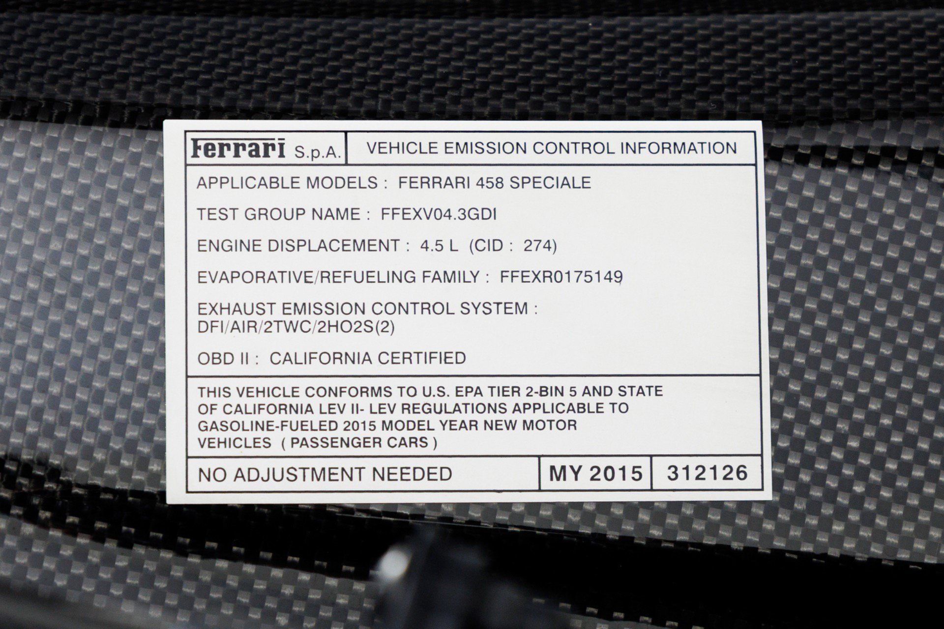 Used 2015 Ferrari 458 Speciale Coupe RWD image 84