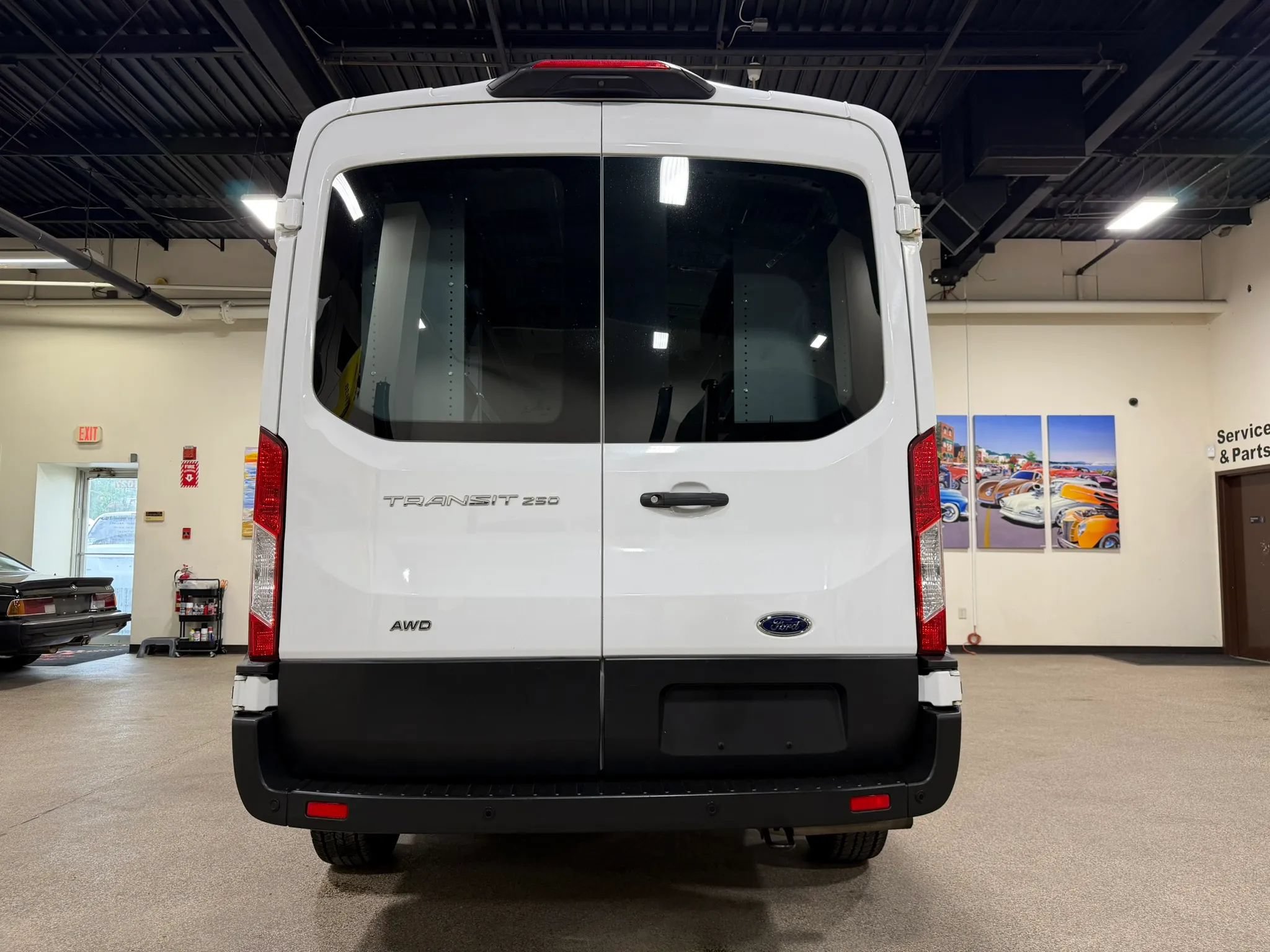 Used 2020 Ford Transit 250 Medium Roof AWD image 6