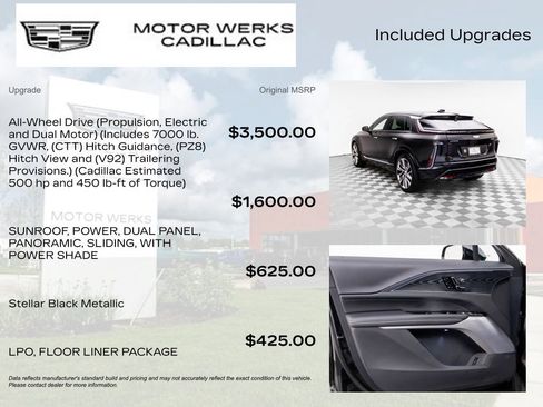Certified 2025 Cadillac Lyriq Luxury w/ LPO, Floor Liner Package AWD/4WD image 8