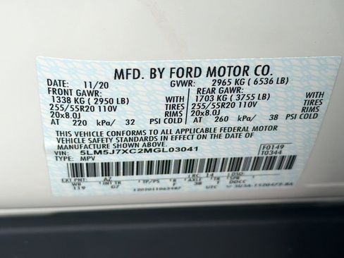 Certified 2021 Lincoln Aviator Reserve w/ Equipment Group 201A AWD/4WD image 34