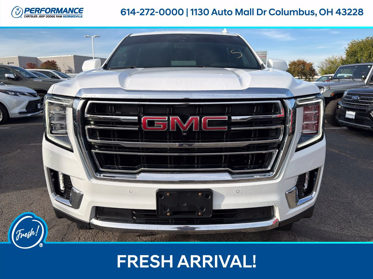 Used 2021 GMC Yukon SLT w/ SLT Luxury Package AWD/4WD image 3