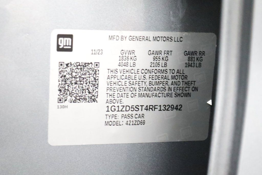 Certified 2024 Chevrolet Malibu LT FWD image 31