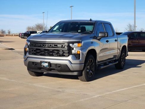 New 2026 Chevrolet Silverado 1500 Custom w/ Turbomax Blackout Package AWD/4WD image 3