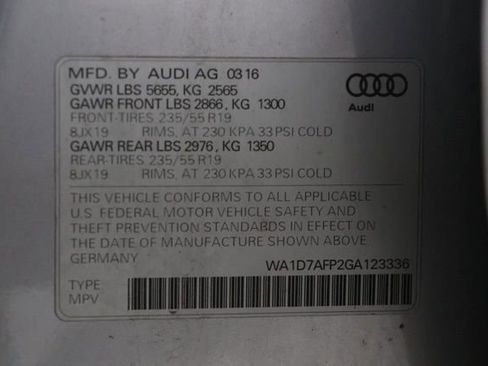 Used 2016 Audi Q5 3.0T Premium Plus w/ Technology Package AWD/4WD image 39