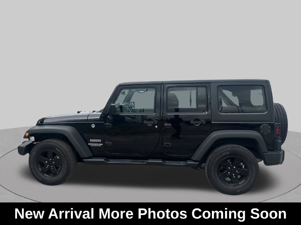 Used 2017 Jeep Wrangler Unlimited Sport w/ Quick Order Package 24S AWD/4WD image 3