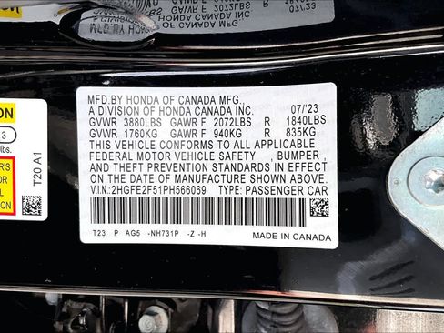 Used 2023 Honda Civic Sport image 35