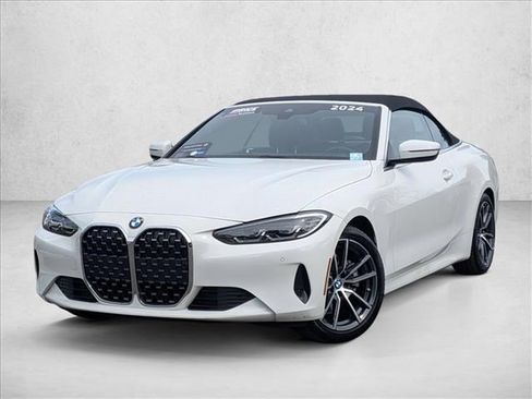 Certified 2024 BMW 430i Convertible w/ Premium Package image 1