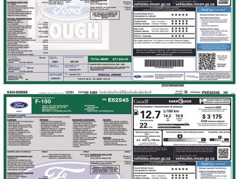 Used 2023 Ford F150 XLT w/ Equipment Group 302A High AWD/4WD image 12