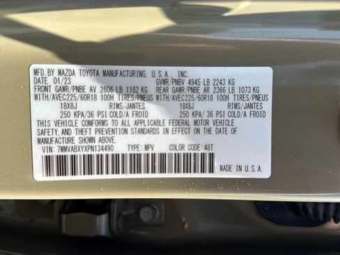 Used 2023 MAZDA CX-50 Meridian Edition w/ Cargo Package AWD/4WD image 20