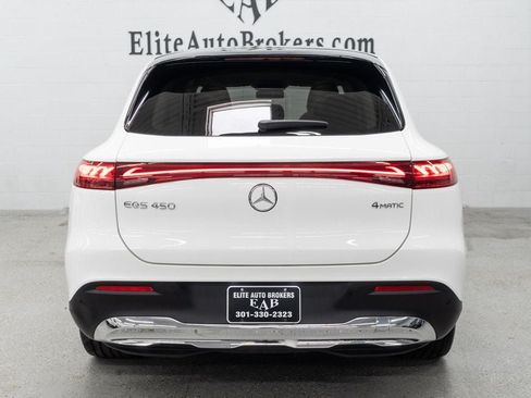 Used 2023 Mercedes-Benz EQS 450+ 4MATIC SUV w/ Acoustic Comfort Package image 4