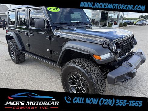 Used 2026 Jeep Wrangler Unlimited Sport AWD/4WD image 16