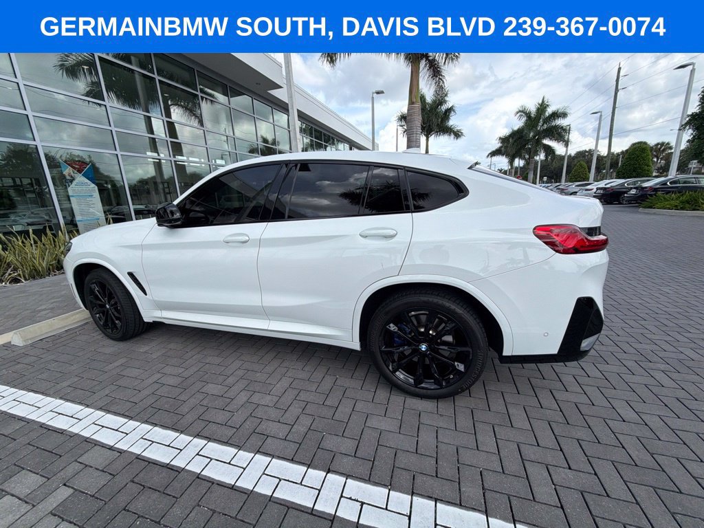 Certified 2024 BMW X4 M40i w/ Parking Assistance Package AWD/4WD image 6