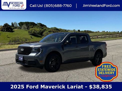 Used 2025 Ford Maverick Lariat w/ Black Appearance Package AWD/4WD image 1