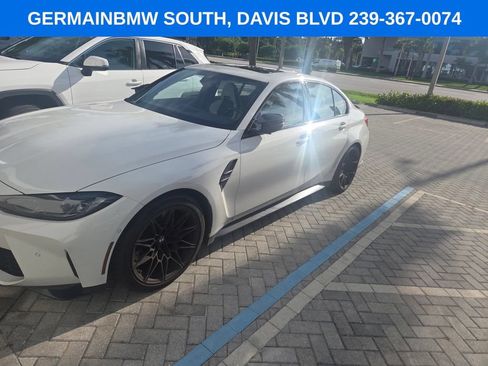 Used 2024 BMW M3 Competition w/ Parking Assistance Package RWD image 5