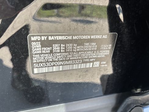 Used 2022 BMW X3 xDrive30i AWD/4WD image 37