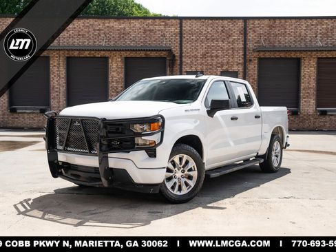 Used 2022 Chevrolet Silverado 1500 Custom RWD image 1