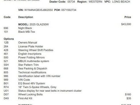 Certified 2025 Mercedes-Benz GLA 250 image 4