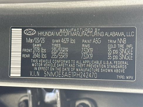 Used 2023 Hyundai Tucson Limited image 33