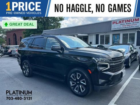 Used 2021 Chevrolet Tahoe RST w/ Luxury Package AWD/4WD image 1