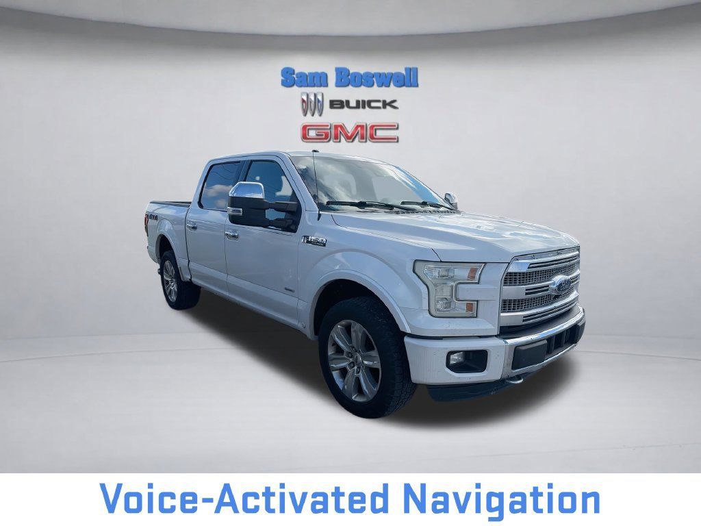 Used 2016 Ford F150 Platinum w/ Equipment Group 701A Luxury AWD/4WD image 3