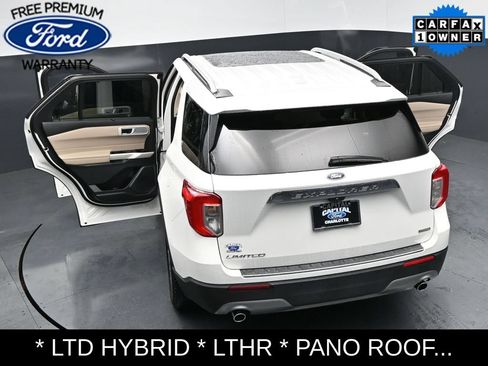 Used 2021 Ford Explorer Limited w/ Hybrid Equipment Group 310A RWD image 35