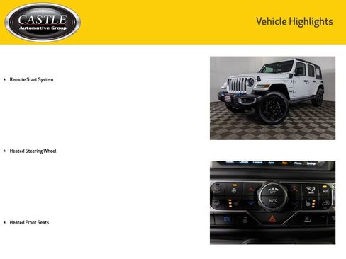 Used 2023 Jeep Wrangler Unlimited Sahara w/ Cold Weather Group AWD/4WD image 8