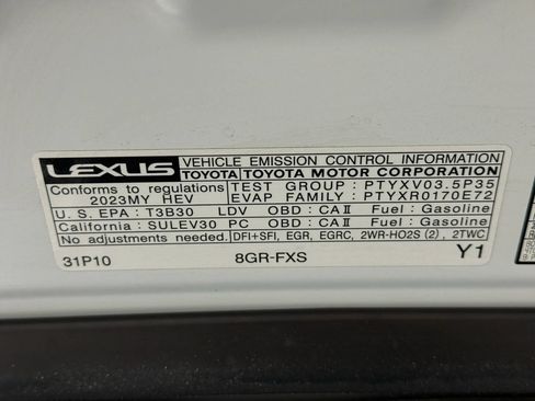 Used 2023 Lexus LC 500h w/ Dynamic Handling Package RWD image 94