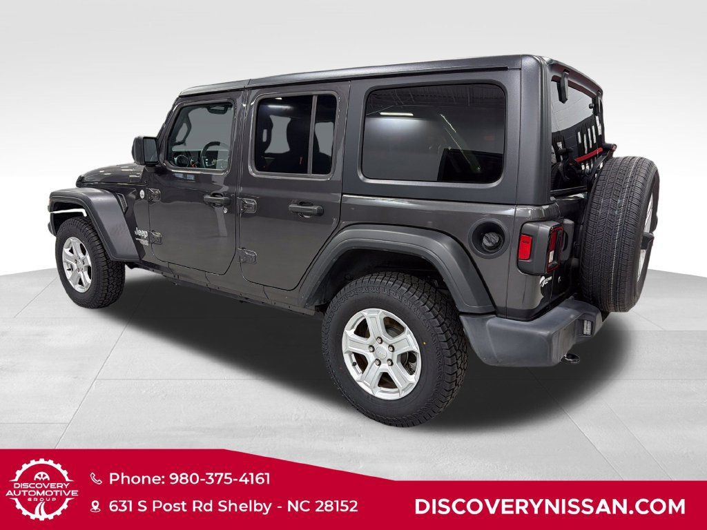 Used 2019 Jeep Wrangler Unlimited Sport S AWD/4WD image 8